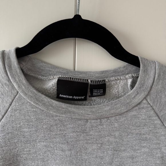 Vintage American Apparel Sweatshirt in Heather Gray - Picture 3 of 3